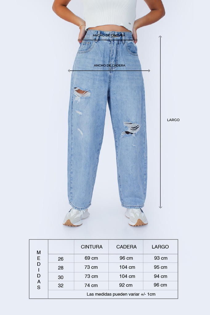 PANTALON DENIM GREISY